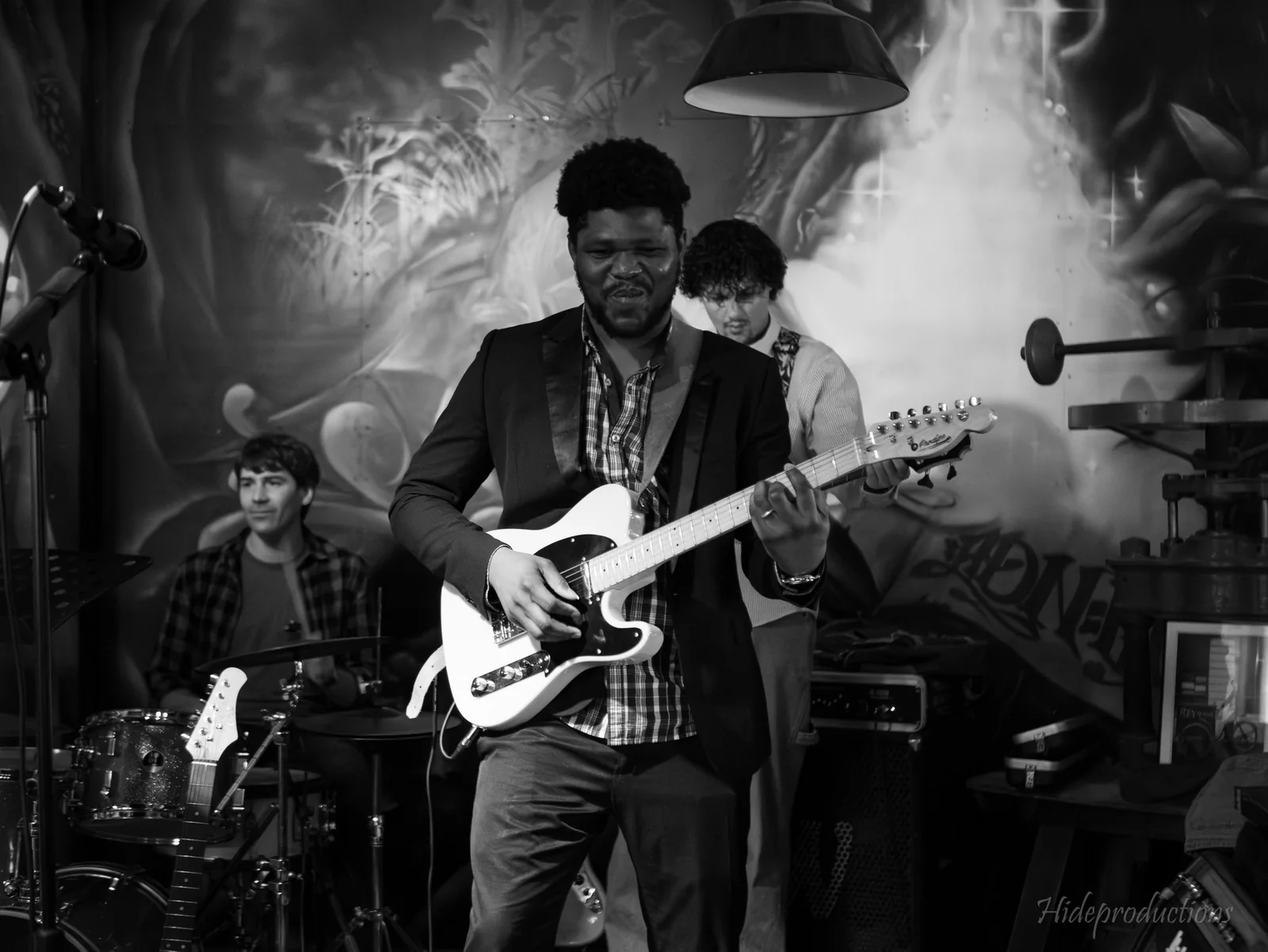 Guitare électrique en concert